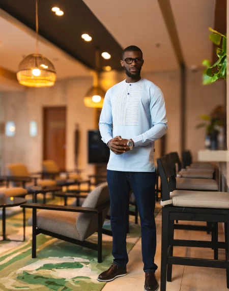 chemise africaine moderne
